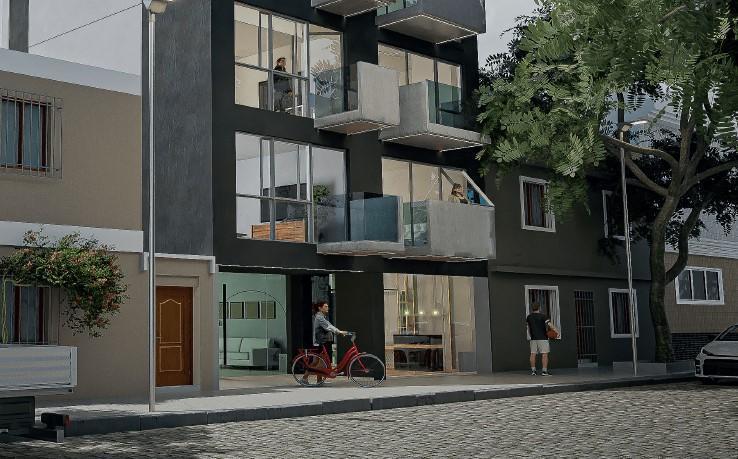 Departamento en venta de un ambiente en Lomas de Nuñez