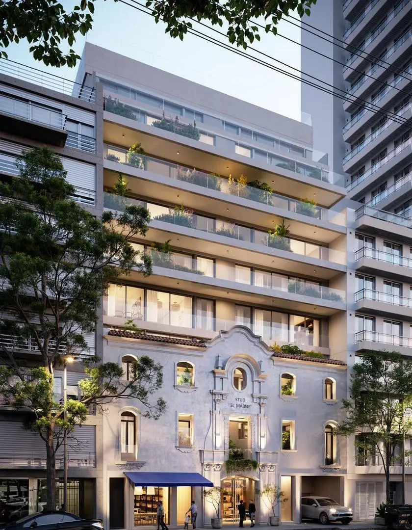 Departamento en venta de 3 ambientes en Las Cañitas, Palermo 2