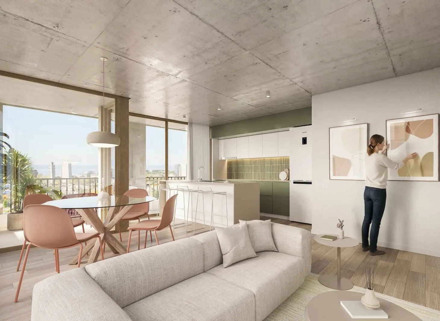 Departamento en venta de 2 ambientes en Florida 1
