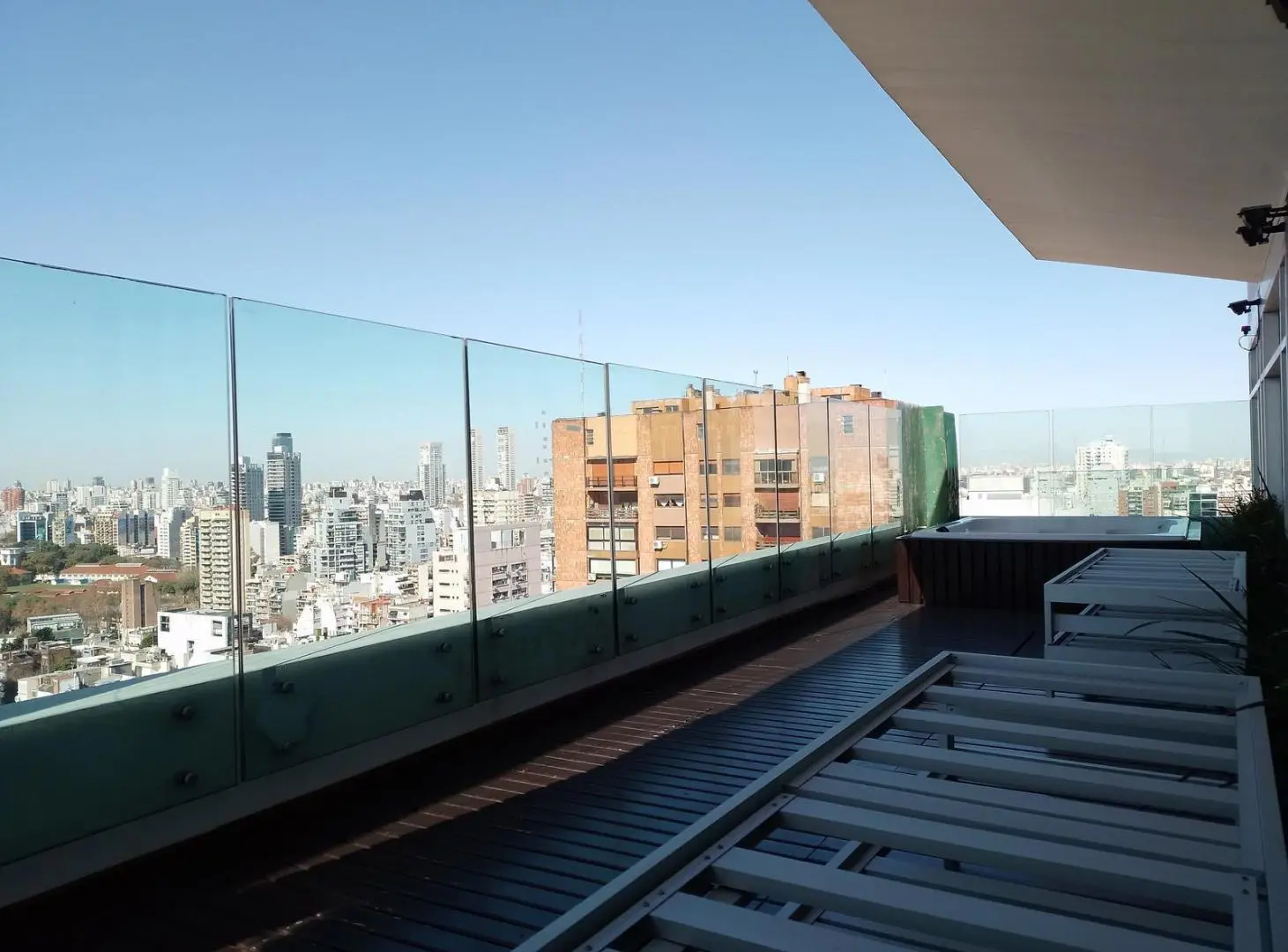 Departamento en venta Las Cañitas, 2 ambientes con cochera, pileta. 1