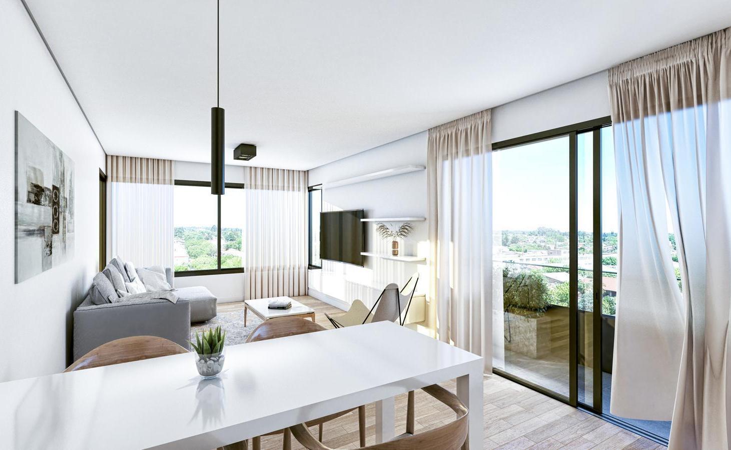 ALQUILER departamento 2 ambientes con cochera a estrenar en Vicente López, amenities
