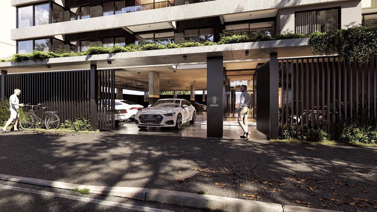 ALQUILER departamento 2 ambientes con cochera a estrenar en Vicente López, amenities