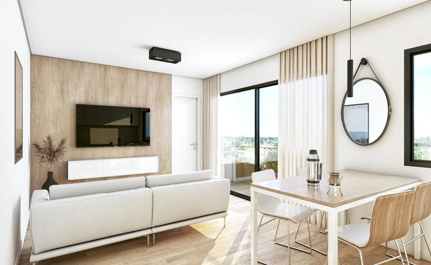 Alquier departamento monoambiente en Vicente López, super luminoso, full amenities 3