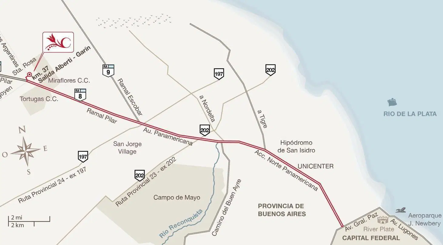 Departamento en venta en Condominio CIVIS Tortugas Norte 5