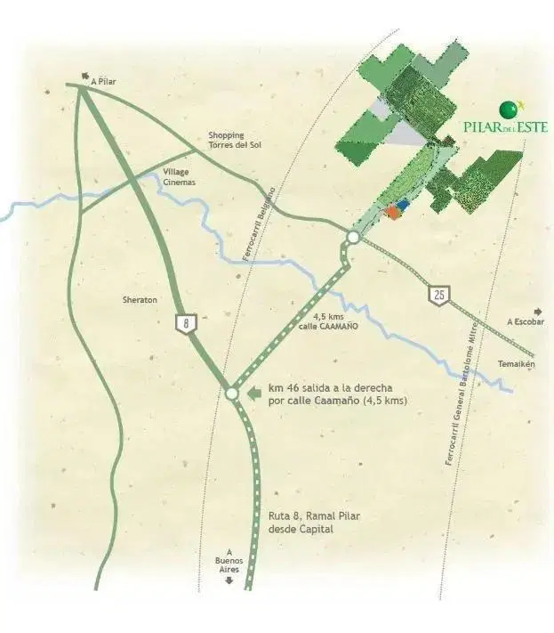 Terreno Venta - Pilar del Este - San Ramon 8