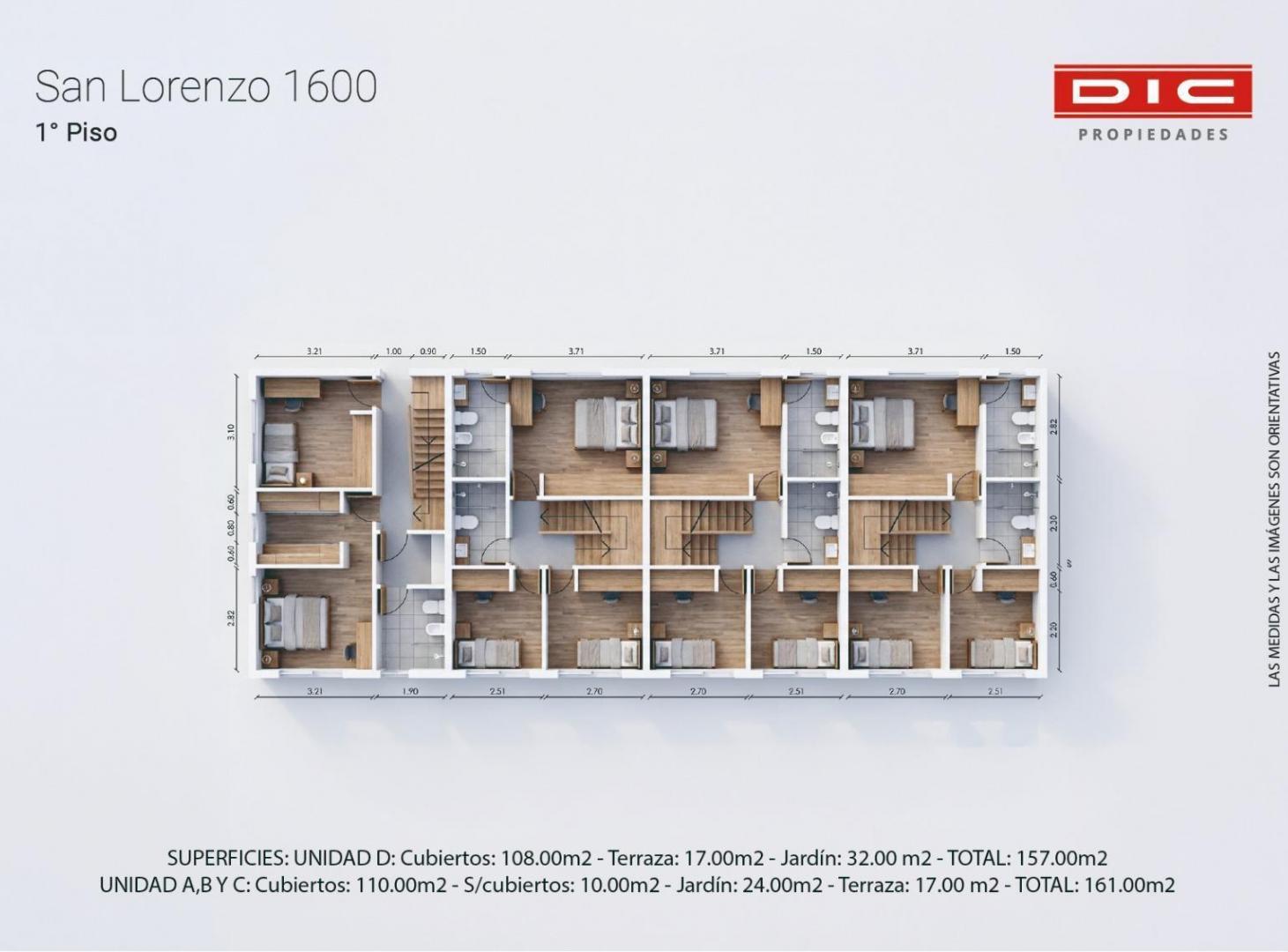 Foto de Triplex 3 dormitorios Venta - Olivos-Maipu/Uzal, imagen 3