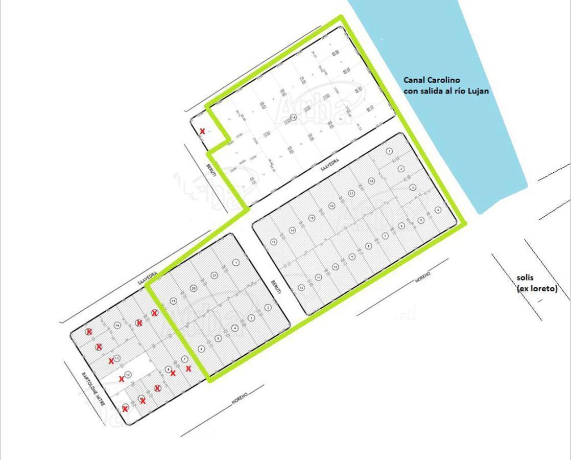 Foto de importante fraccion de 52800m2, 44 lotes de 1200m2 en Benavidez, imagen 3