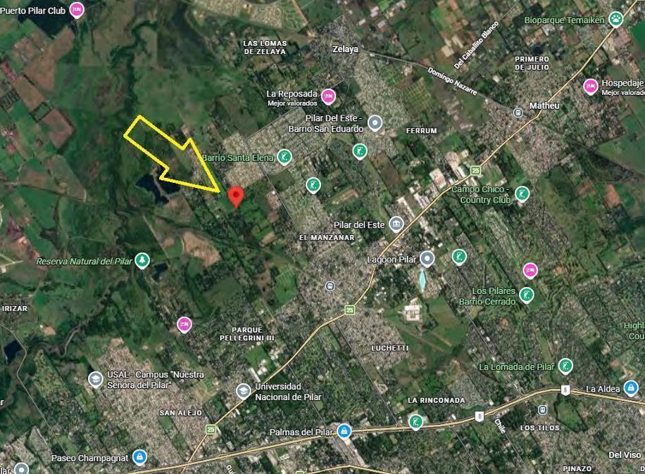 Foto de 20 hectáreas en venta para desarrollo Villa Rosa, imagen 2