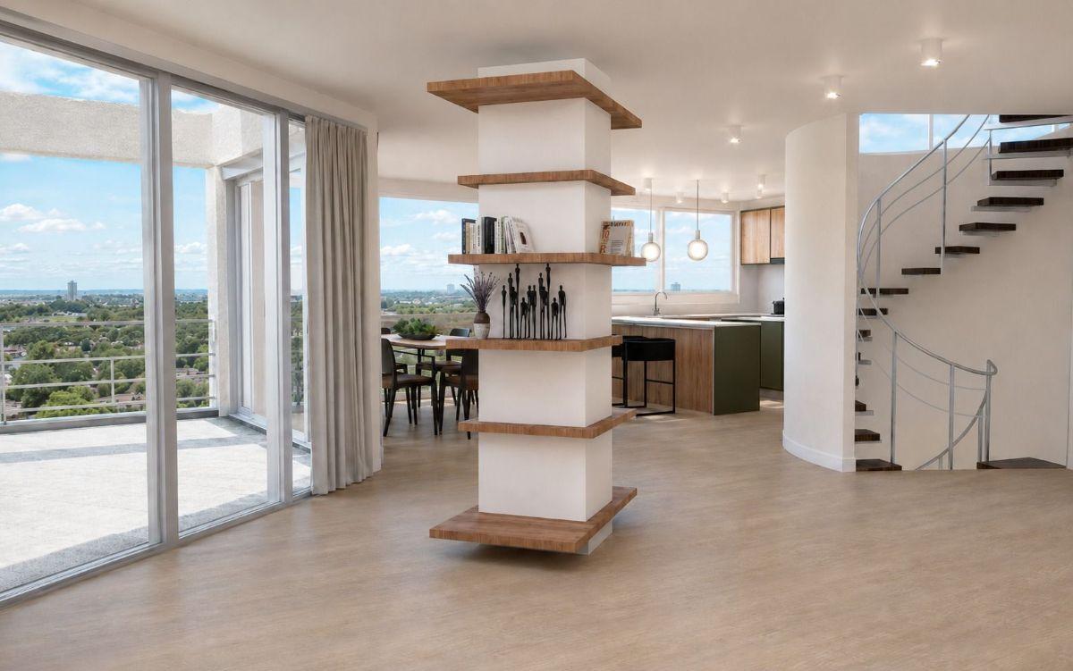 Foto de ESPECTACULAR DEPARTAMENTO EN PENTHOUSE - Santa Fé 782, imagen 4