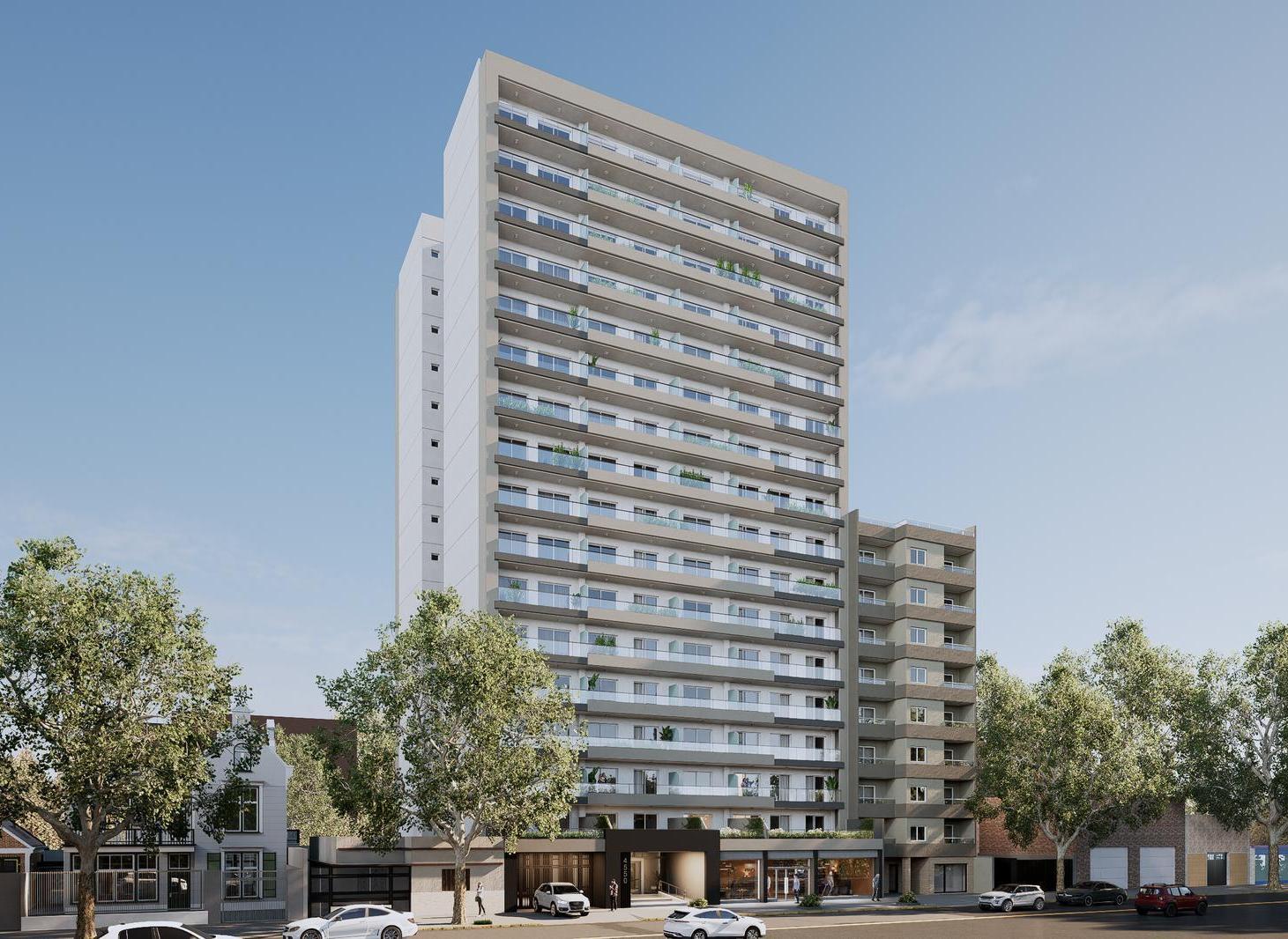 Monoambiente con balcón en Venta en Caseros tres de febrero.