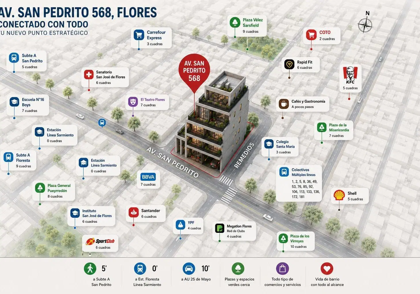 Venta de Lote con Galpón en Flores 5