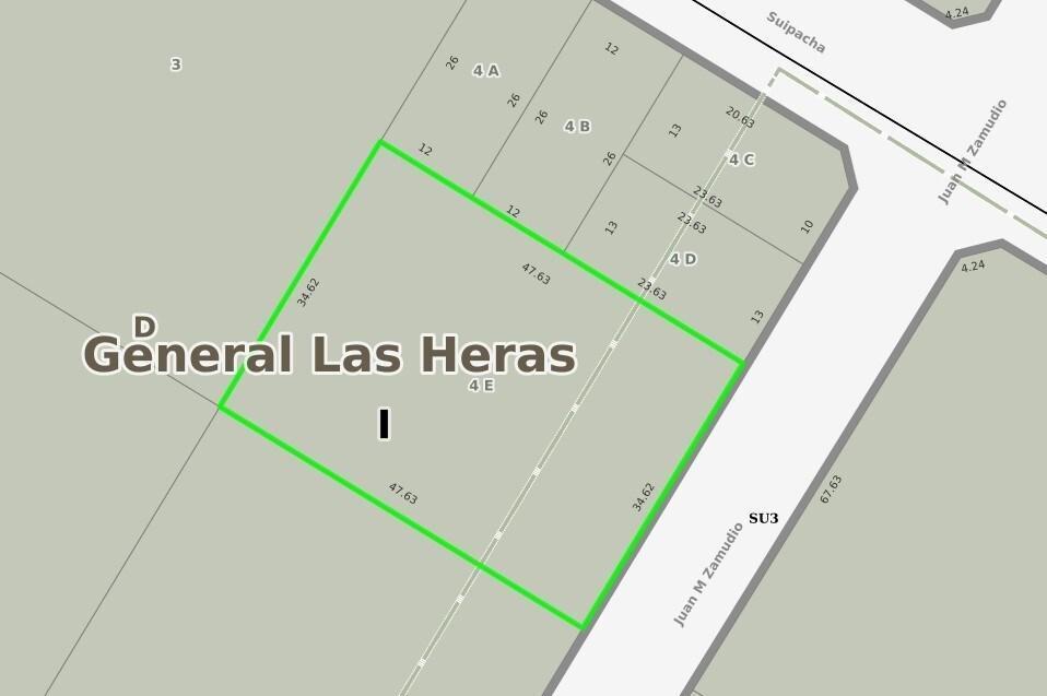 Terreno Lote  en Venta en General Las Heras, Resto de la Provincia, Buenos Aires