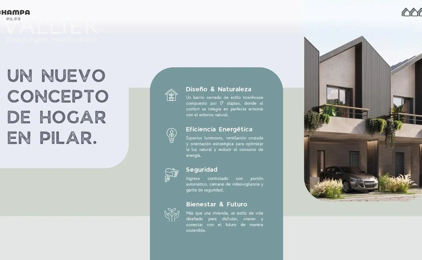 Casa Dúplex en Venta en Champagnat, Pilar, G.B.A. Zona Norte 1