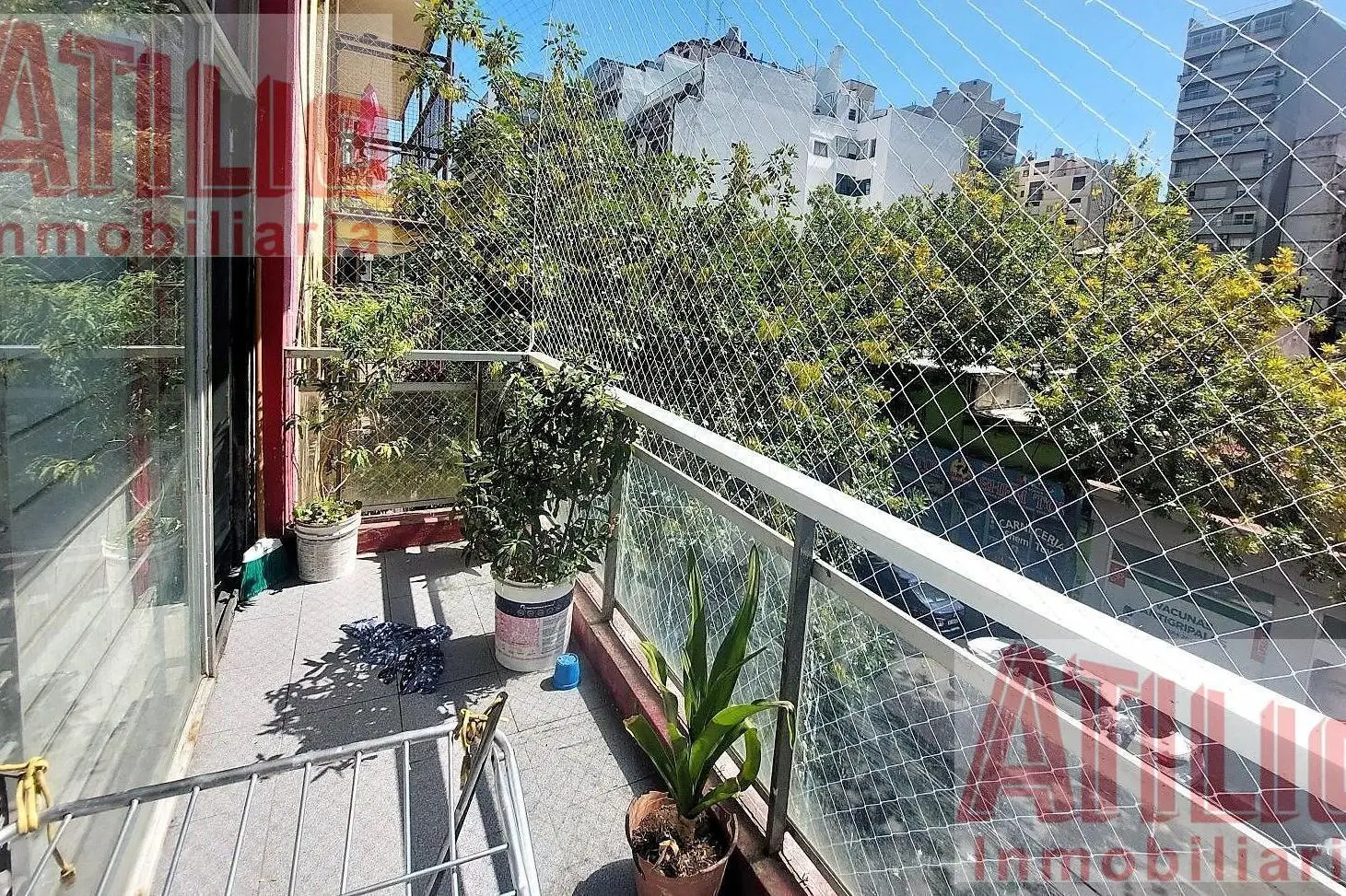Departamento Hermoso 1 amb. al Frente con Balc. Divisible. Apto Prof 4