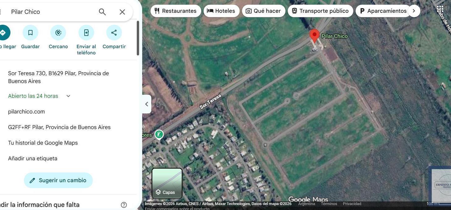 Foto de Venta Lote en Barrio Privado Pilar Chico 800m2, imagen 4