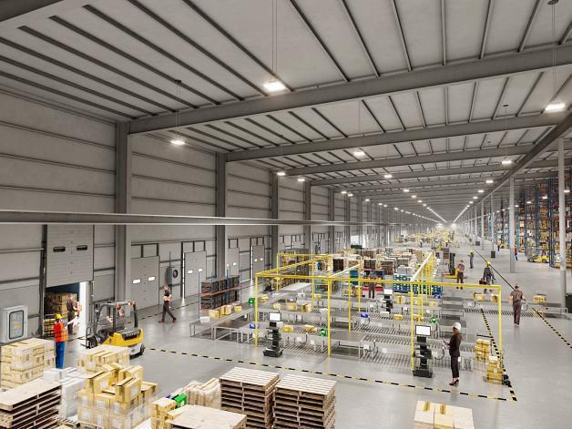 Proyecto del Centro Logistico Son 2 Naves Que en Total Suman 140.000 m² 2