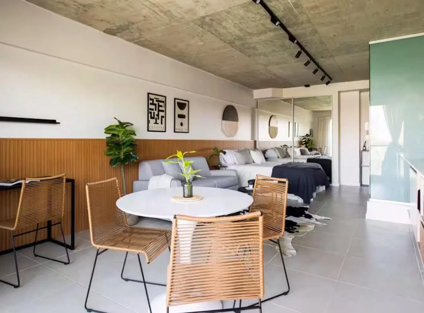Venta Monoambiente moderno con balcon Belgrano C 3