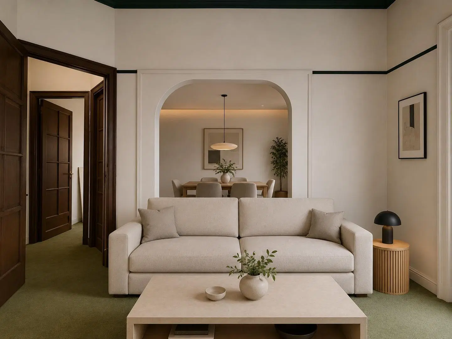 Departamento de estilo Botanico en venta 8