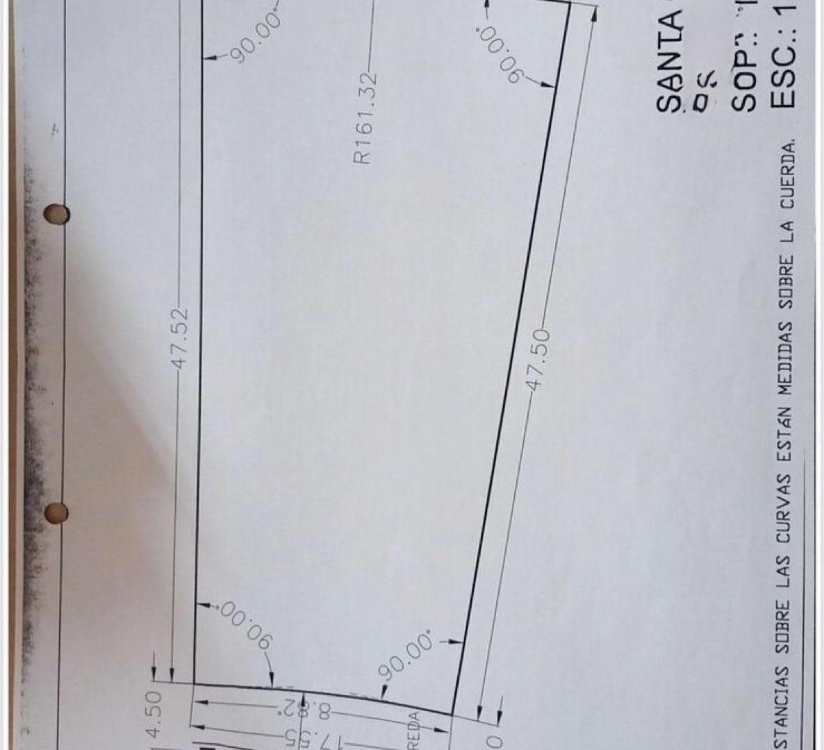 Lote de 1000 a la laguna Santa Catalina