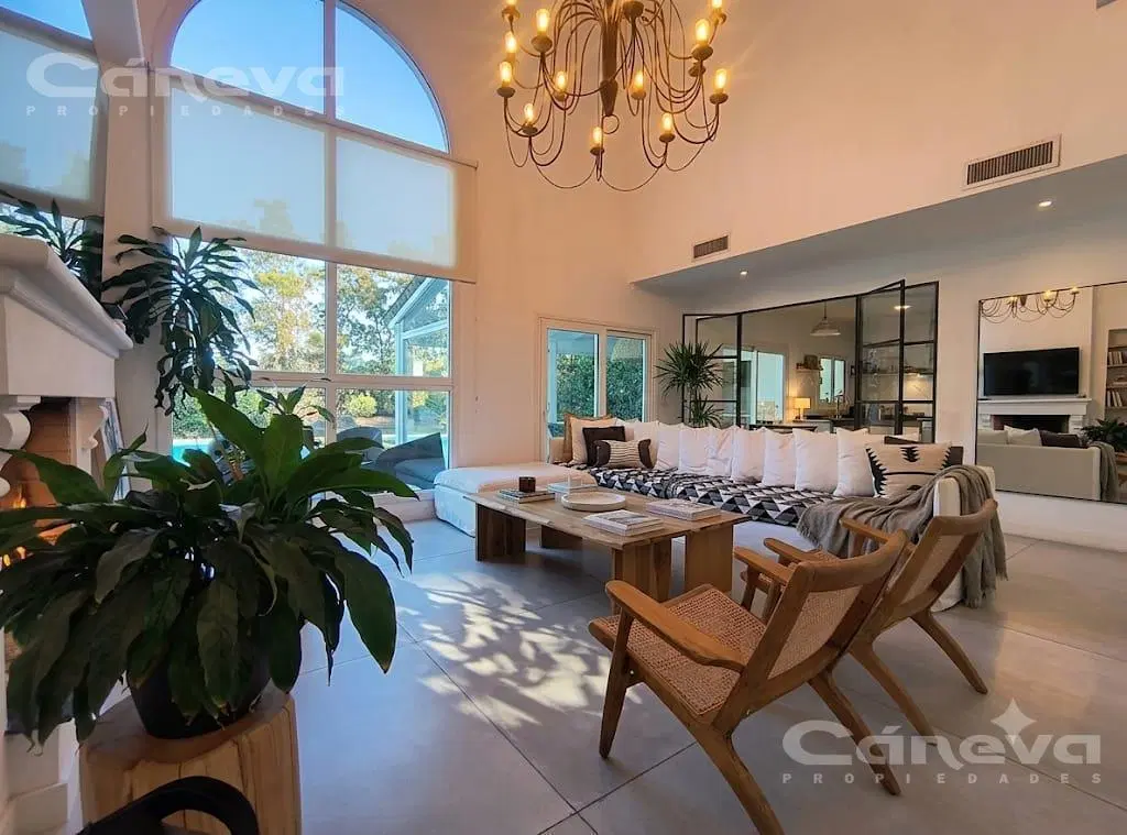 Imponente Casa Al Lago Con Muelle, Doble Altura Y Escritorio Independiente 2
