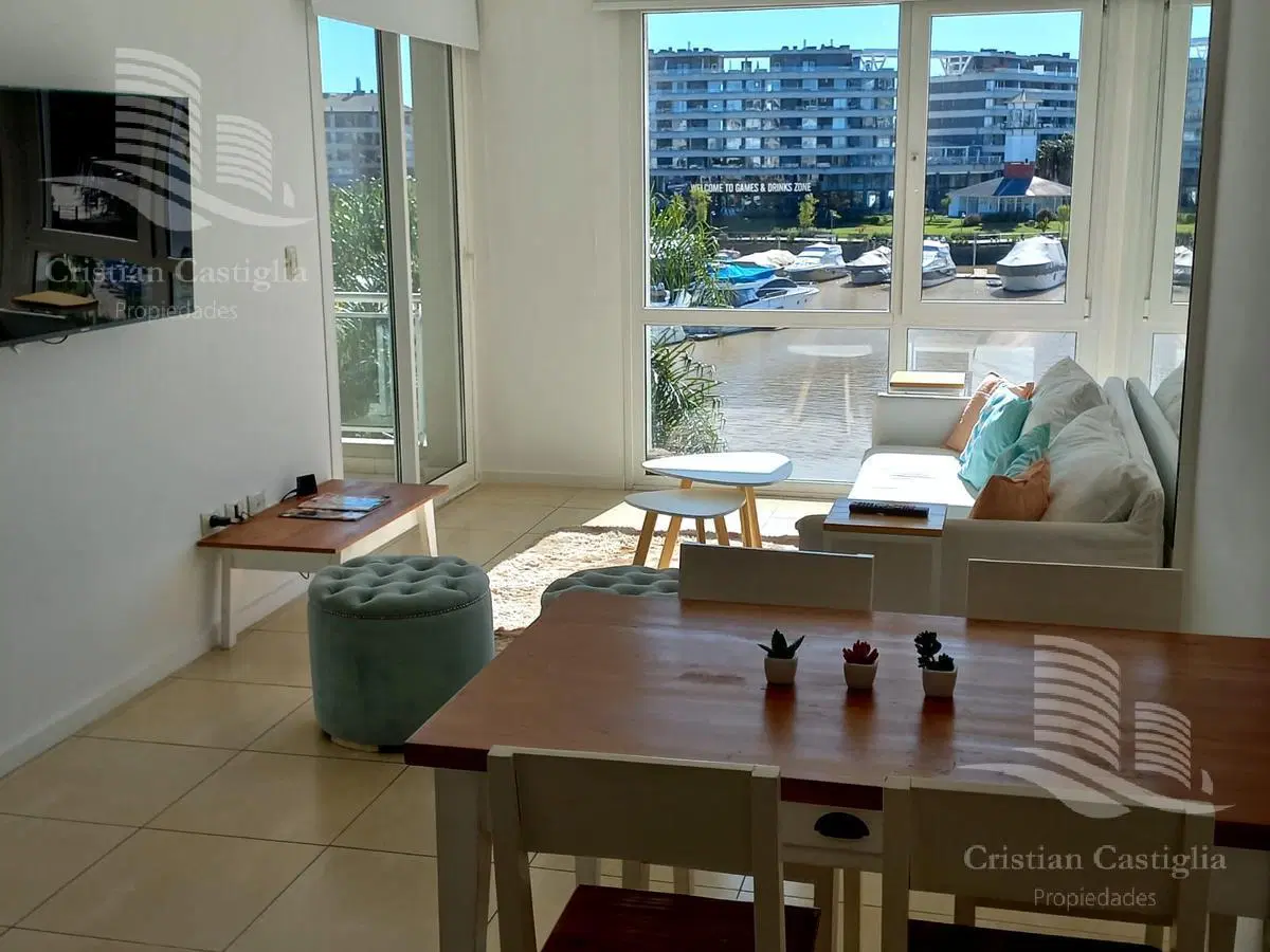 Venta y Alquiler - Departamento 2 Ambientes al Rio, Balcón - Bahia Grande, Wyndham, Nordelta 2