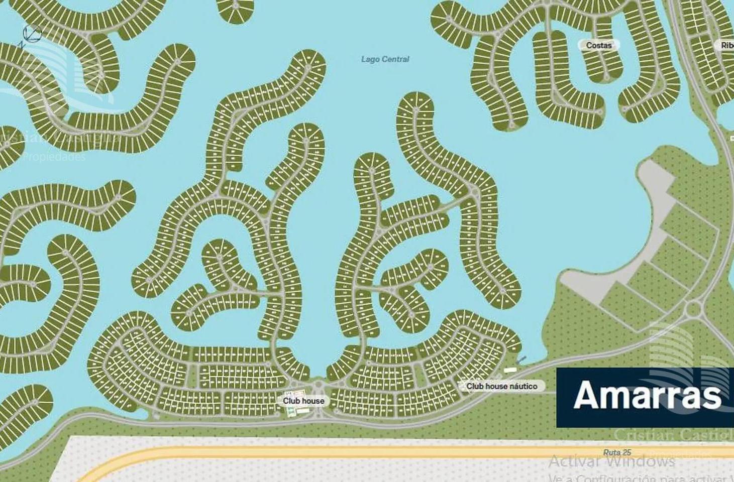Terreno en  Barrio Amarras - Puertos del Lago