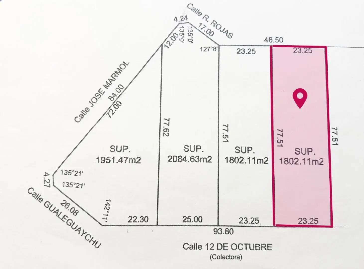 Terreno de 1.802m² en Venta - Pilar 1