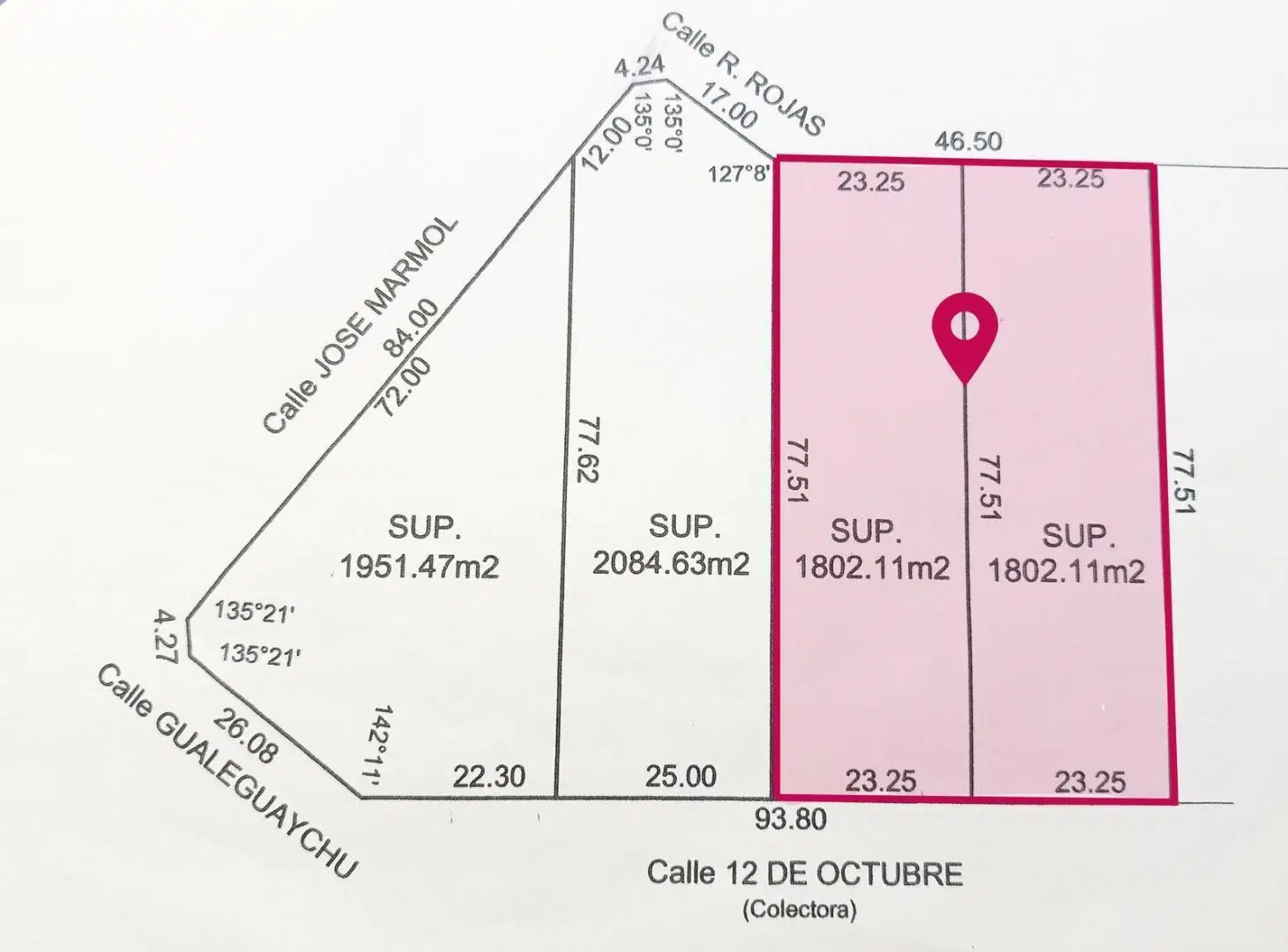 Terreno de 3.604 m² en Venta - Pilar 4