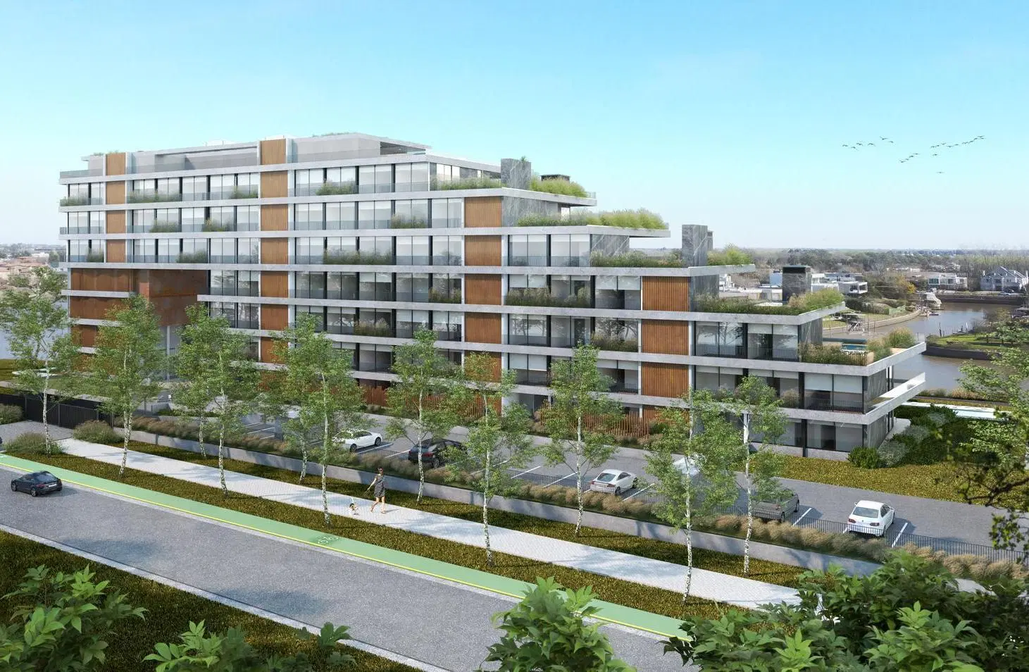Acqua Marinas Nordelta, 3 ambientes en venta con vista al rio 2