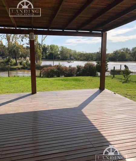 Departamento planta baja con jardin al rio, 3 dormitorios y dependencia - Dos cocheras Albanueva 2