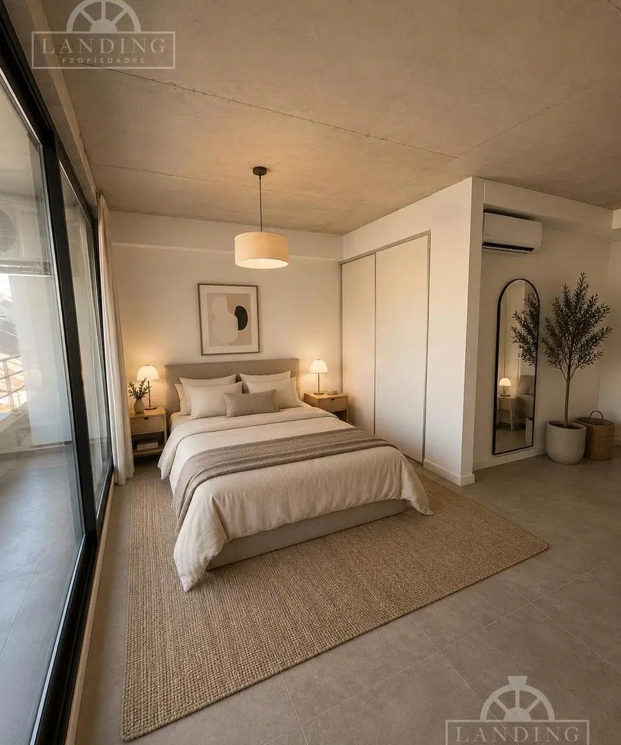 Departamento Monoambiente Divisible 44 m2 Con Balcon en Palermo Hollywood 2