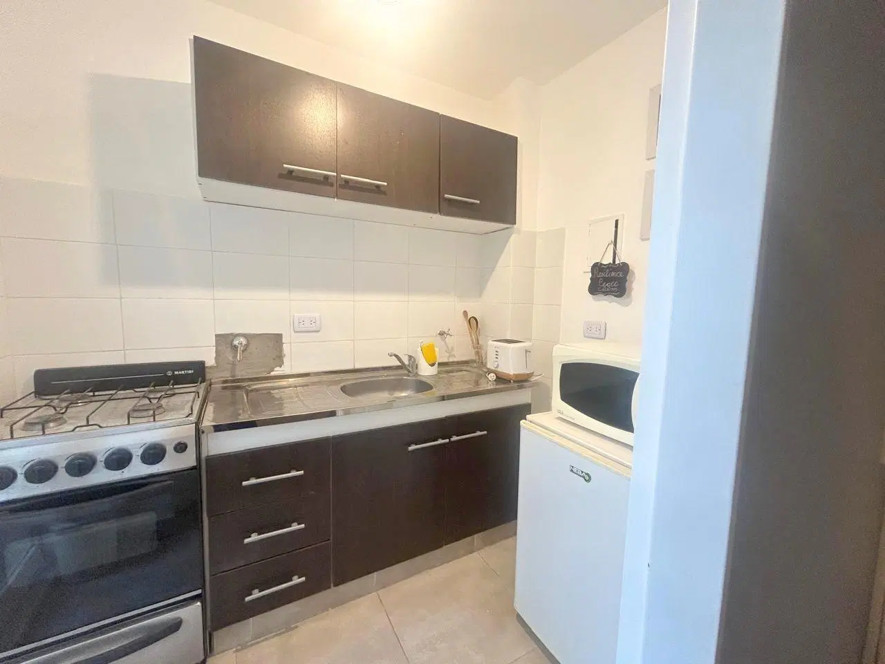 Departamento dos ambientes con cocina independiente excelente ubicacion 4