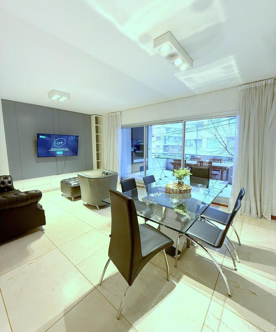 Excelente piso de 4 ambientes con balcon terraza, parrilla