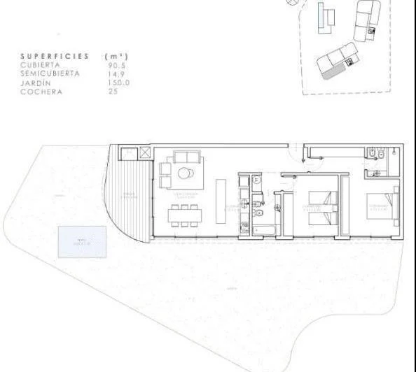 Departamento - QUARA en Barrio cerrado El Palmar