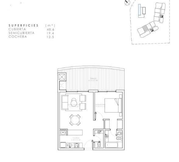 Departamento en El Palmar