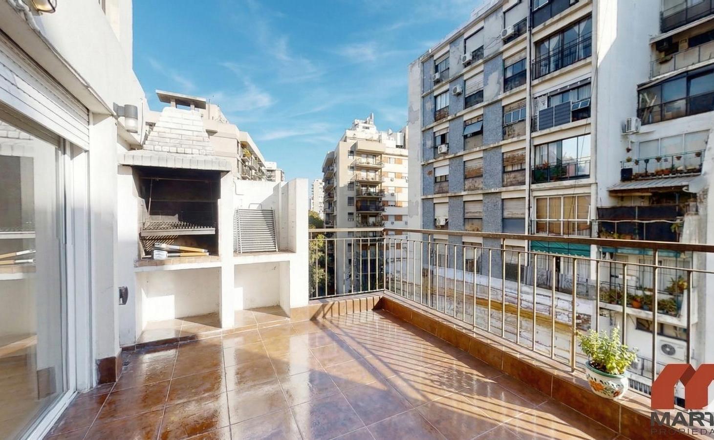 Venta 3 Ambientes Almagro Piso Alto Balcon Aterrazado