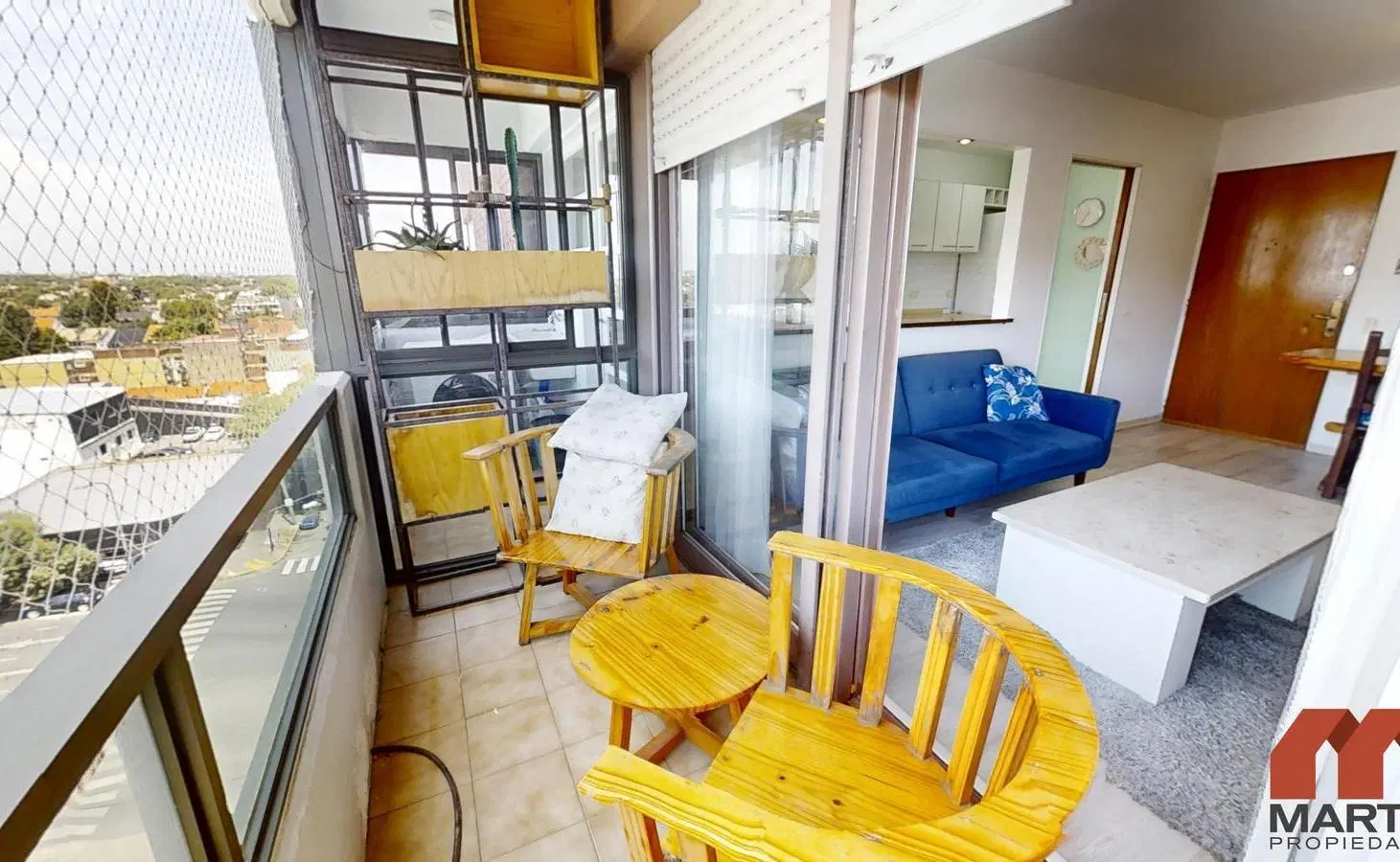 Departamento en alquiler en Martinez 2 ambientes con balcon. A metros de Av. Santa fe. 5