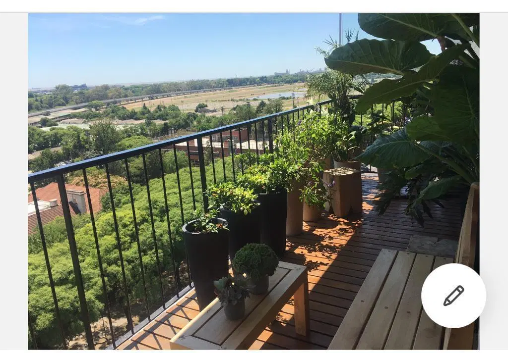 ¡ALQUILER piso alto al frente, vista al hipódromo y al río! 8