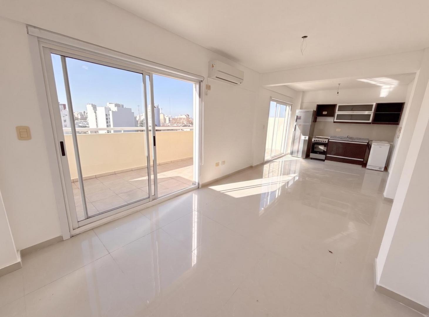 Foto de Monoambiente divisible a estrenar - amplio balcón terraza muy luminoso, imagen 4