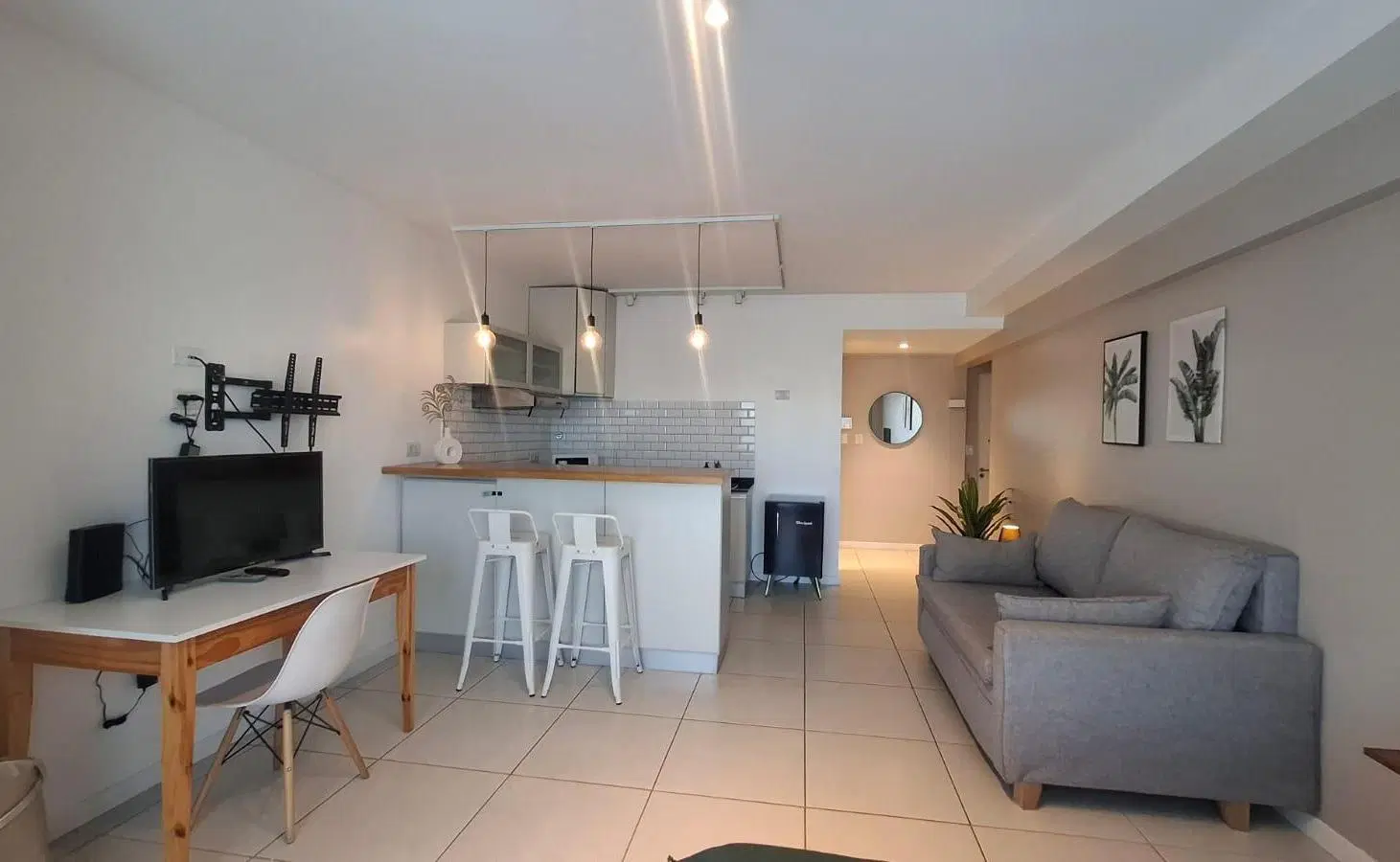 Alquiler amoblado Departamento monoambiente con balcón y vista abierta en Belgrano C 1