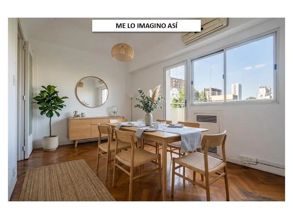 Departamento en venta en Tribunales – Piso alto con balcón y vista a Plaza Lavalle, 5 dormitorios. 3