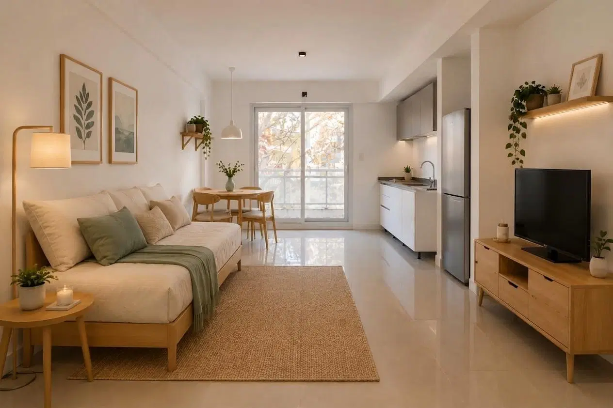 Venta Monoambiente Palermo al frente con balcon y amenities muy bajas expensas 3