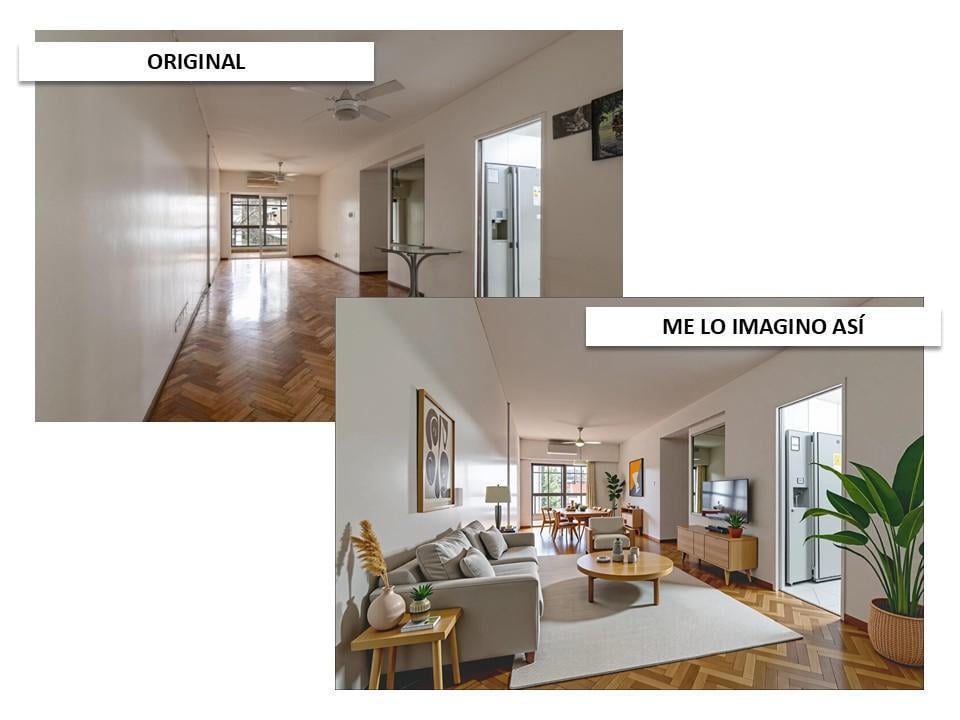 Foto de Venta Departamento 4 Ambientes al Frente con Balcón, Patio y 2 Cocheras, imagen 5