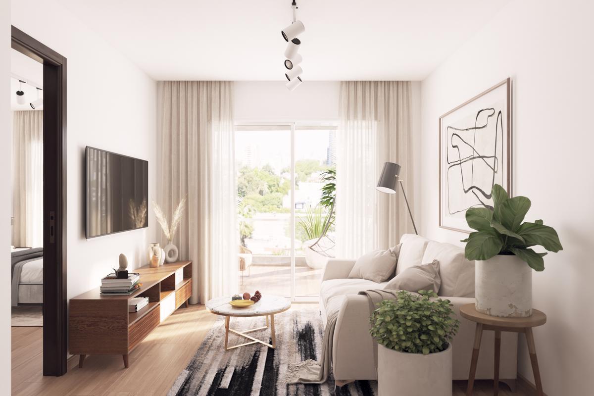 Foto de Venta Departamento a estrenar, monoambiente en L con terraza en, imagen 2