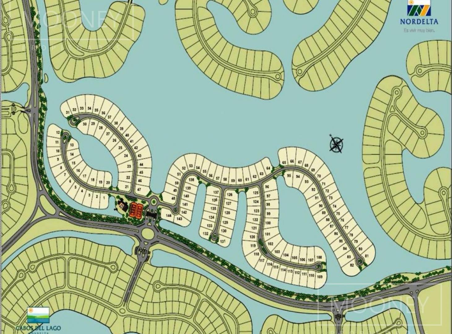 Foto de Lote al agua en barrio Cabos del Lago - Nordelta, imagen 3