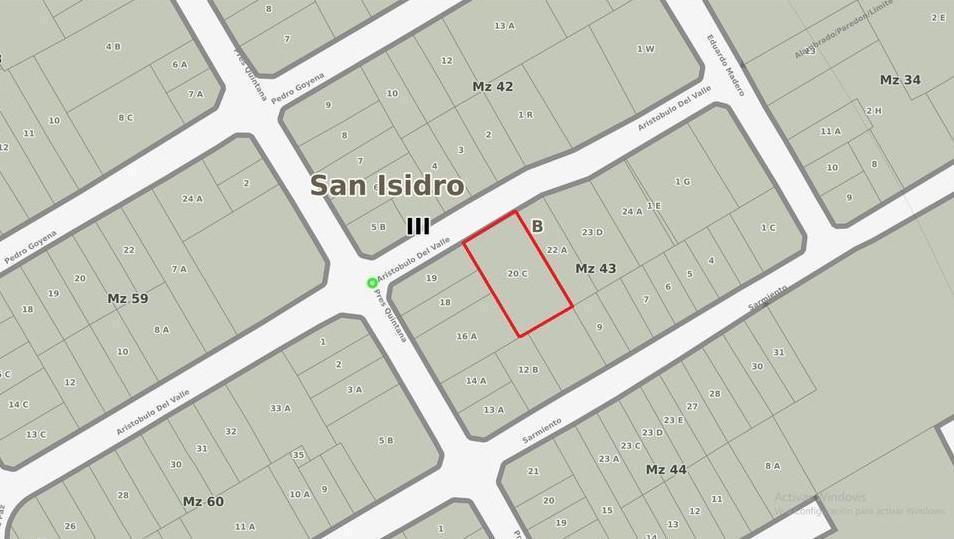 Foto de Terreno en venta en Martinez - Av. Libertador y el Río, imagen 1