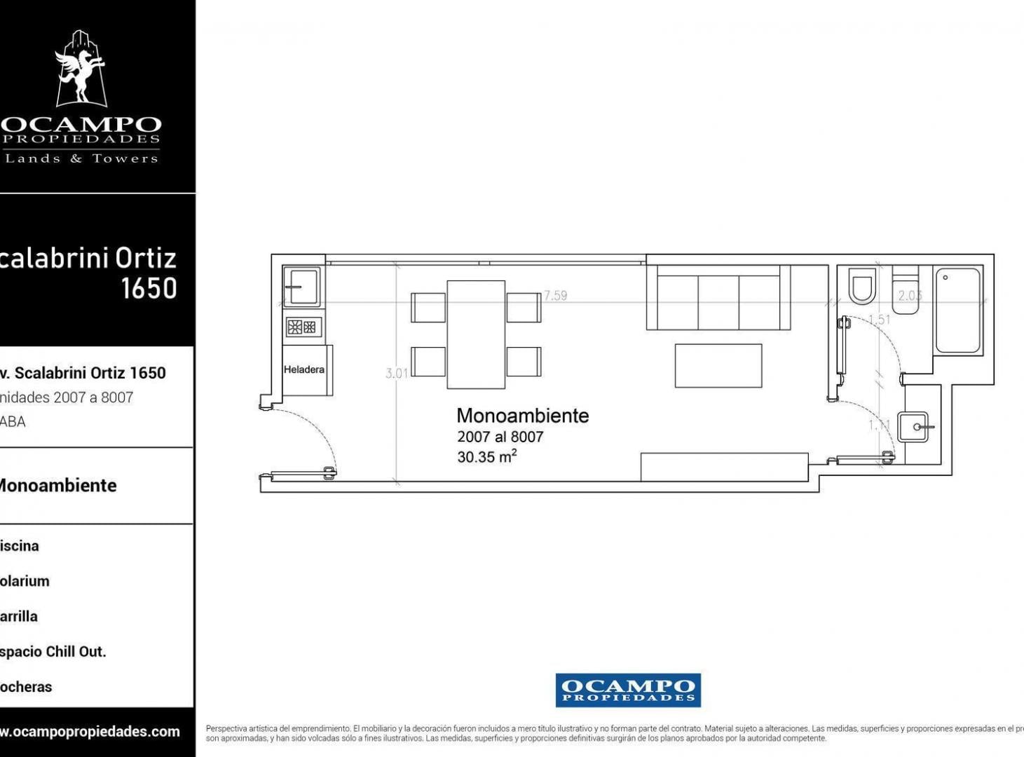 Venta de Departamento de 1 ambiente en Palermo Soho