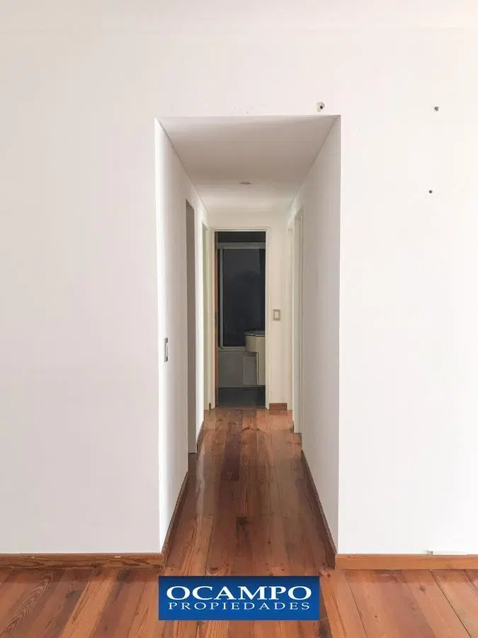Departamento 3 ambientes con dependencia y espacio guardacoches en Palermo 2