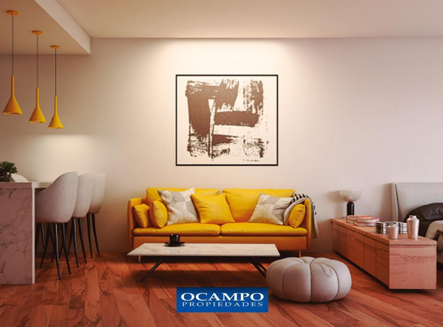 Venta de departamento 2 ambientes con balcón | suite con balcón | toilette