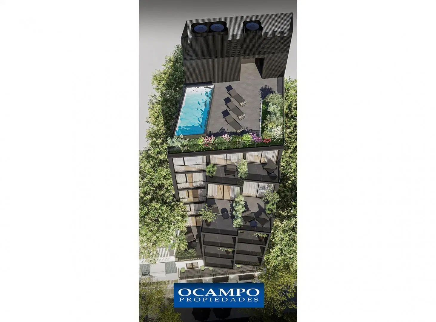 Venta de departamento 1 ambiente en Palermo 3